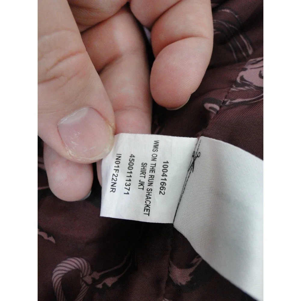 Ariat Women's On The Run Corduroy Shacket‎ Rose Pink Shirt Jacket Size M